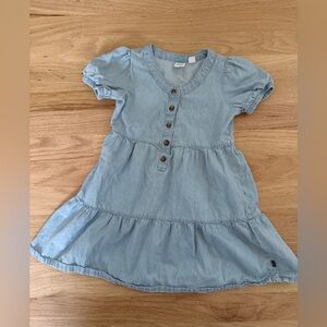 Gap Kids Light Blue Soft Denim Kids Dress